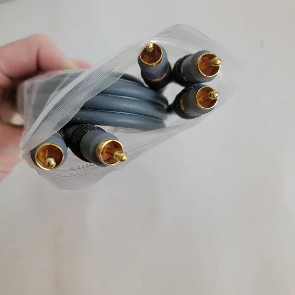 Audio Video Cable Lot Interconnect Audio Cable 11ft & SV1SV S-Video Cable 11ft